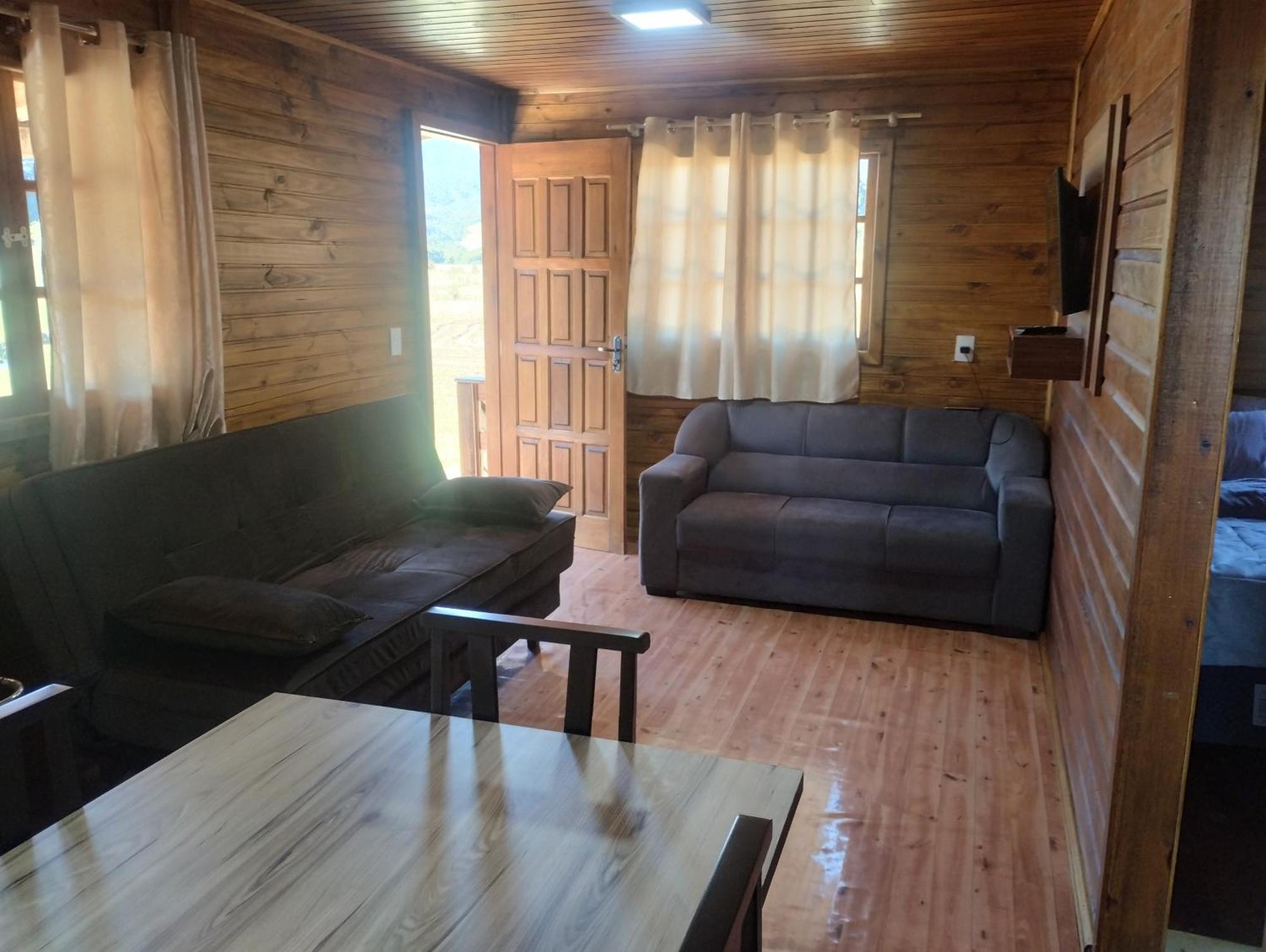 Cabana E Casa De Campo Bromelia Urubici Rom bilde